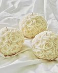 Rose Ball Candle