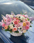 Blooming Sunrise Garden Basket