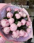 Pink Peony Hand-Tied Bouquet
