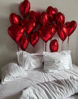 Red Heart Balloons