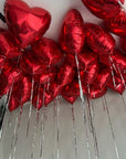 Red Heart Balloons