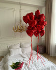 Red Heart Balloons