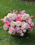 Blushing Garden Luxury Basket