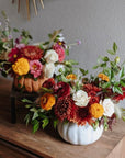 Autumn Pumpkin ‘’ Designer’s Choice arrangement ‘’
