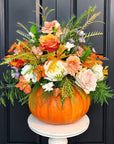 Autumn Pumpkin ‘’ Designer’s Choice arrangement ‘’