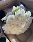 White Cream Roses