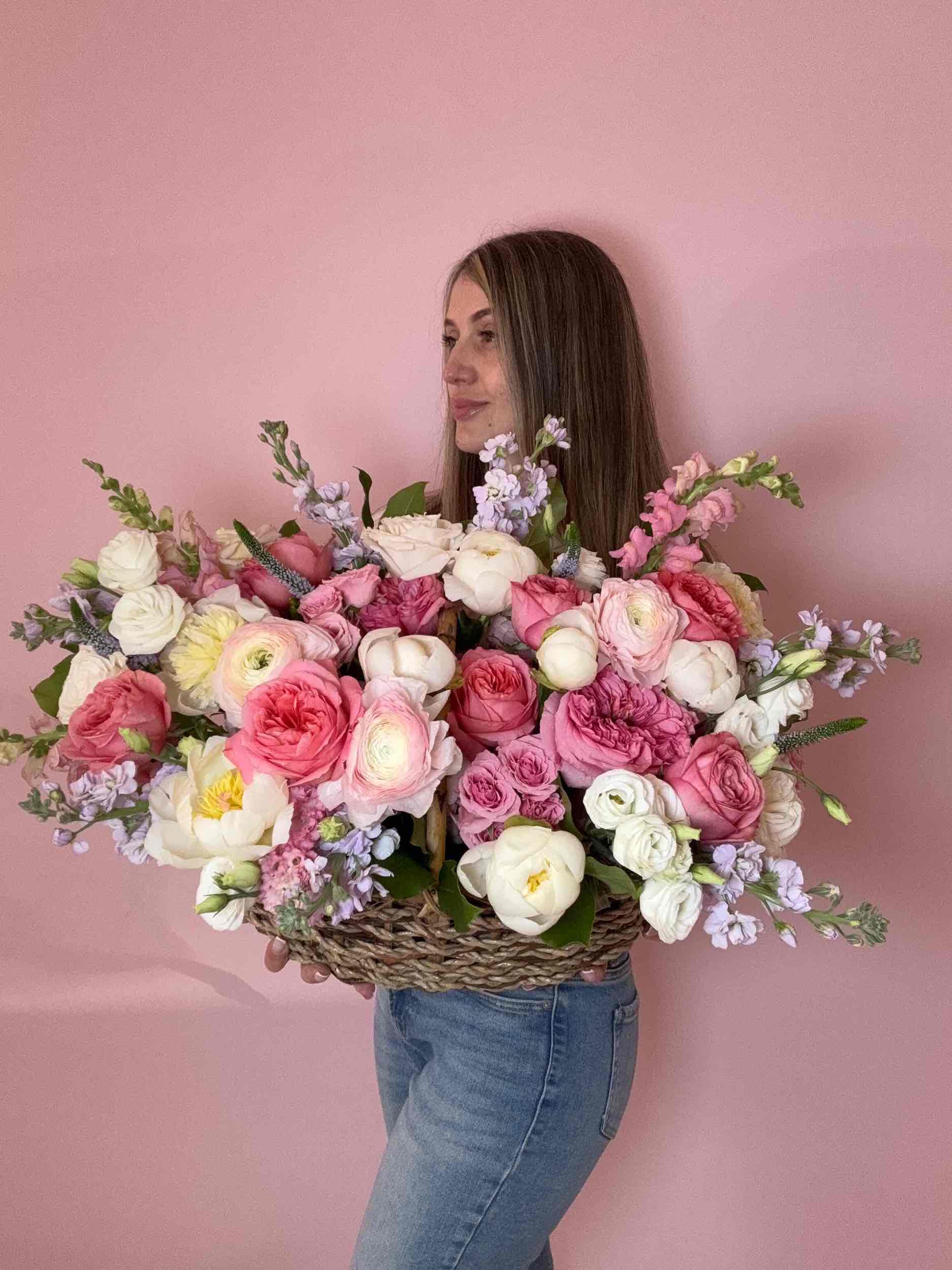 Designer's Choice Basket Arrangement
