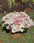 Flower Basket ‘’ Blush Blooms ‘’ 