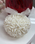 Rose Ball Candle 