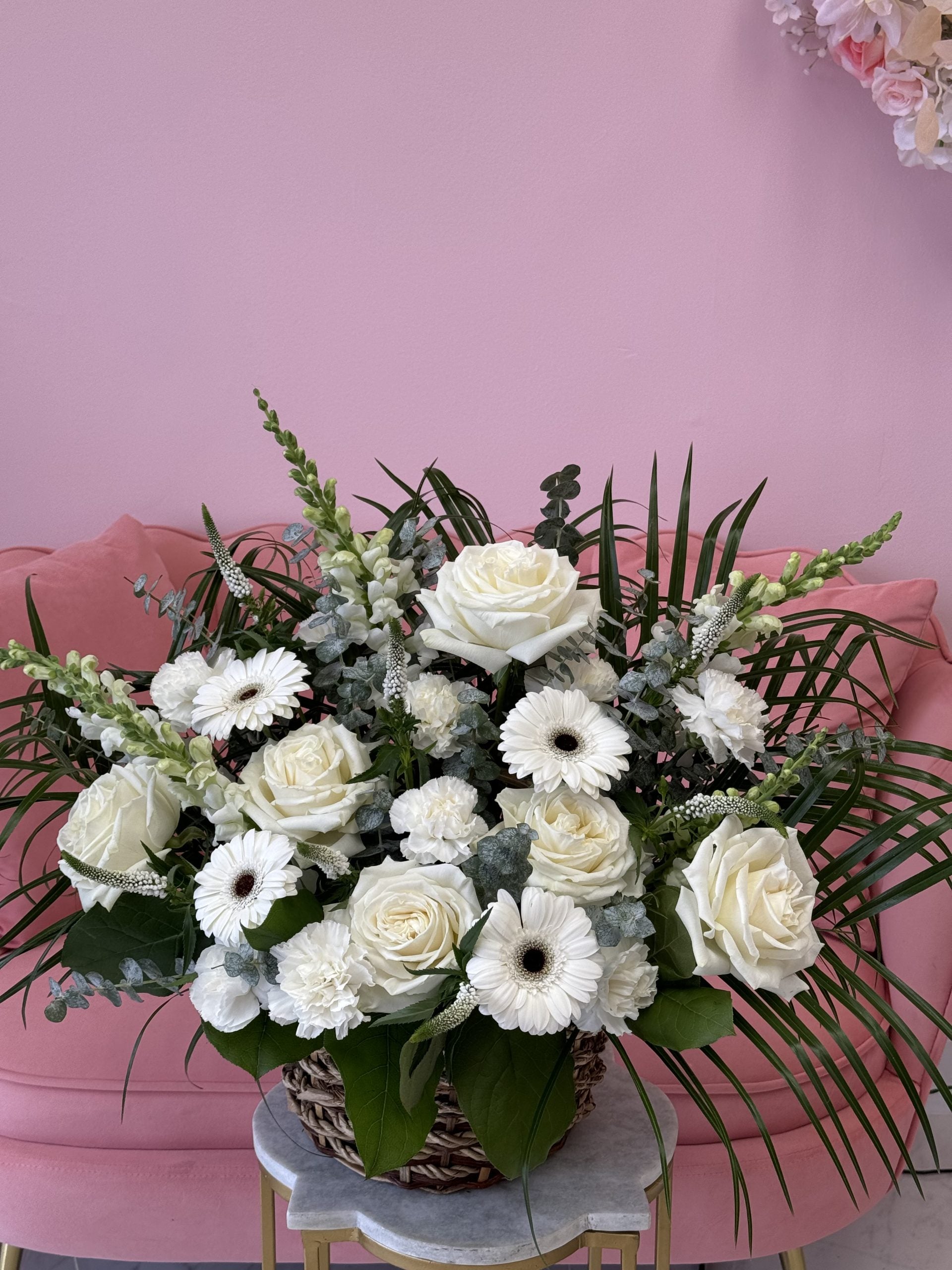 White Basket #12 image 0