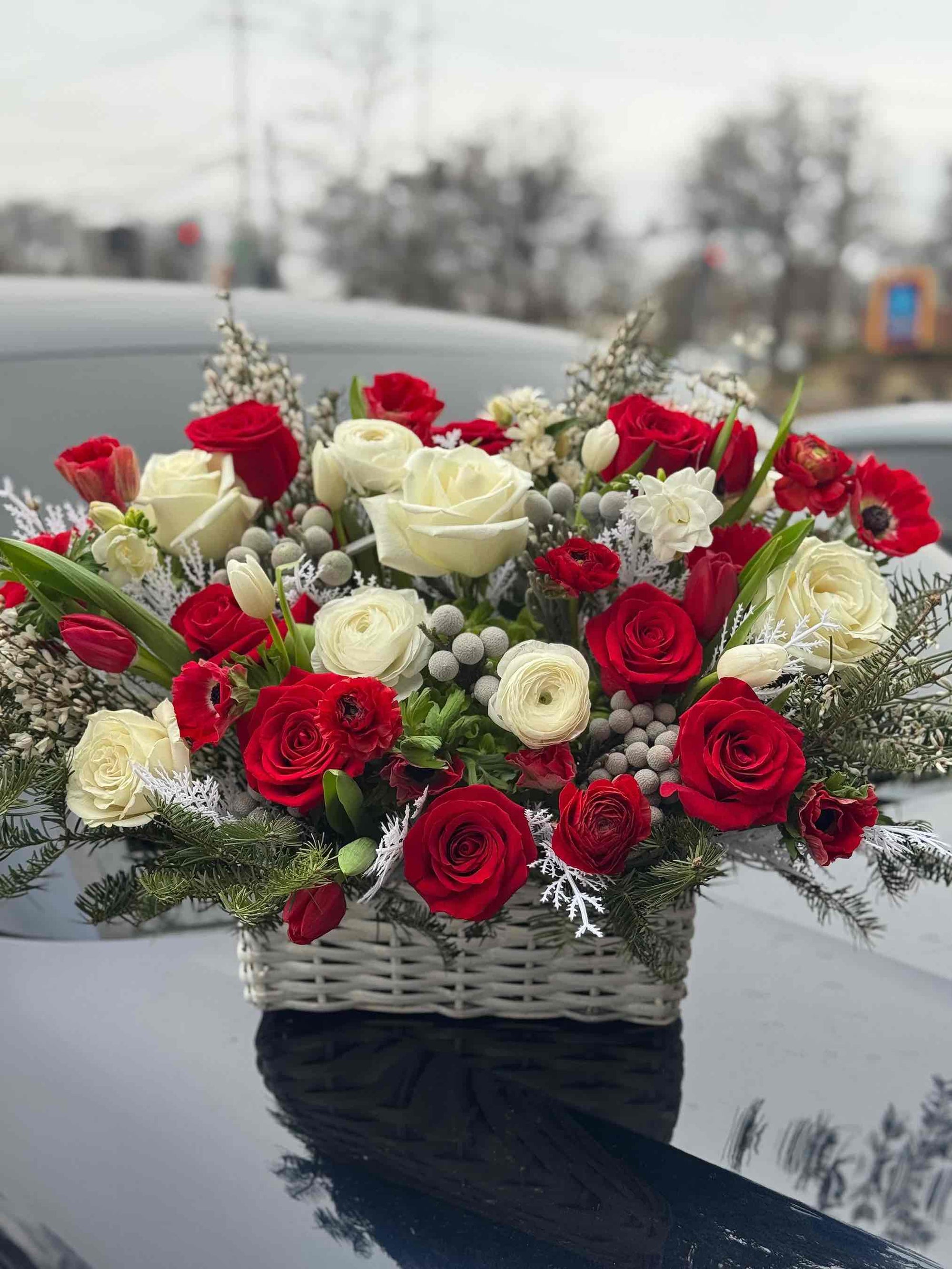 Designer's Choice Basket Arrangement