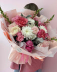 Pink Champagne bouquet