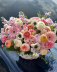 Blooming Sunrise Garden Basket