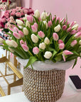 Spring Whisper Tulip Basket