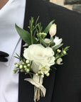 Classic White Boutonniere