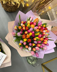 Mixed Double Tulips - Designer Choice Color