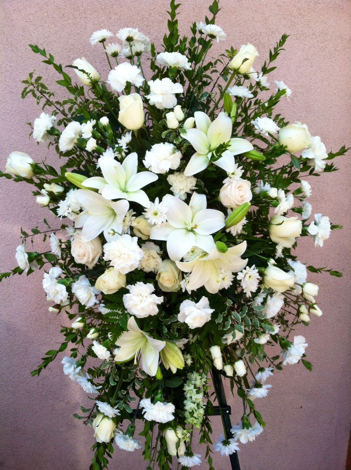 Peaceful Remembrance Standing Spray