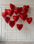 Red Heart Balloons