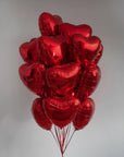 Red Heart Balloons