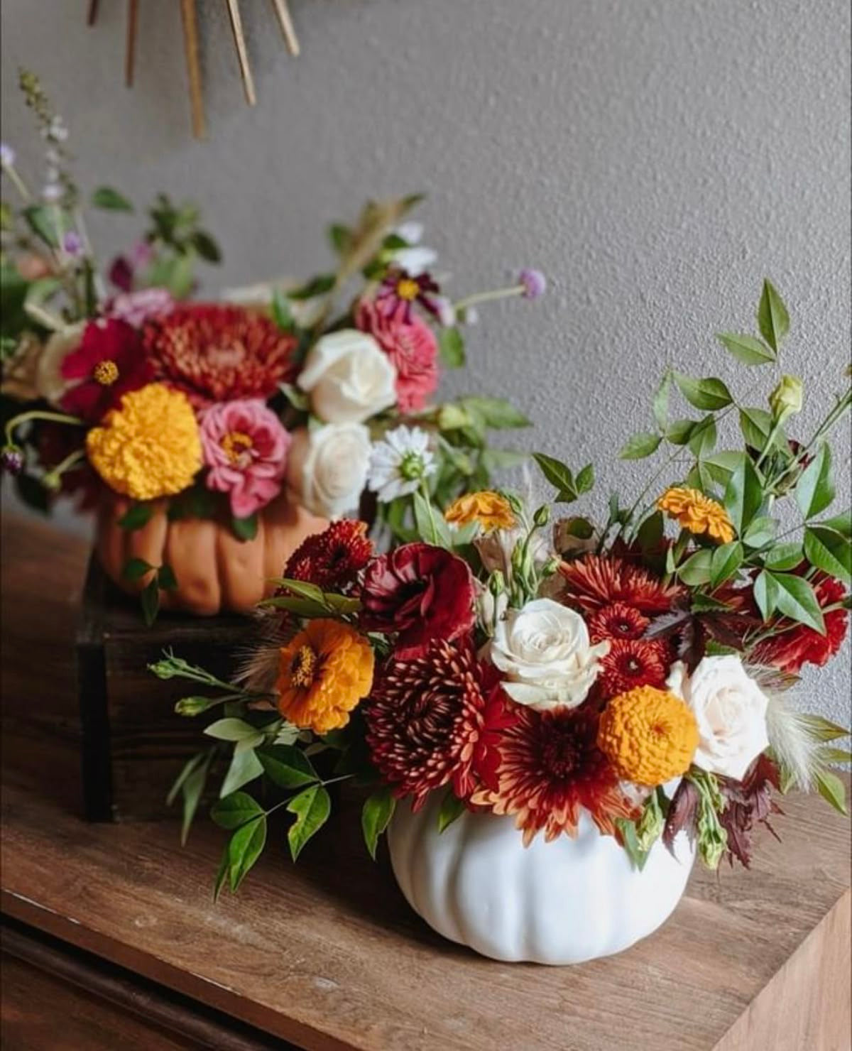 Autumn Pumpkin ‘’ Designer’s Choice arrangement ‘’
