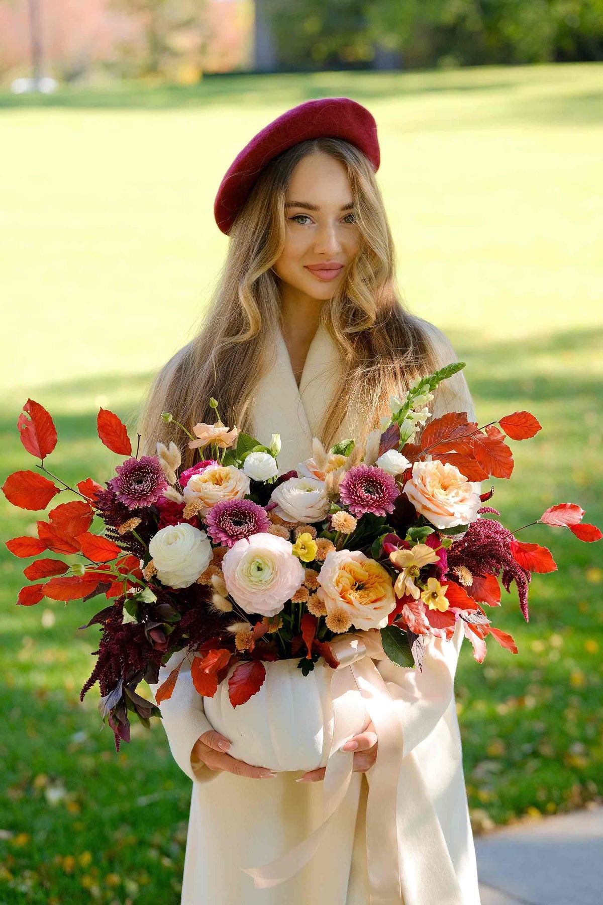 Autumn Pumpkin ‘’ Designer’s Choice arrangement ‘’