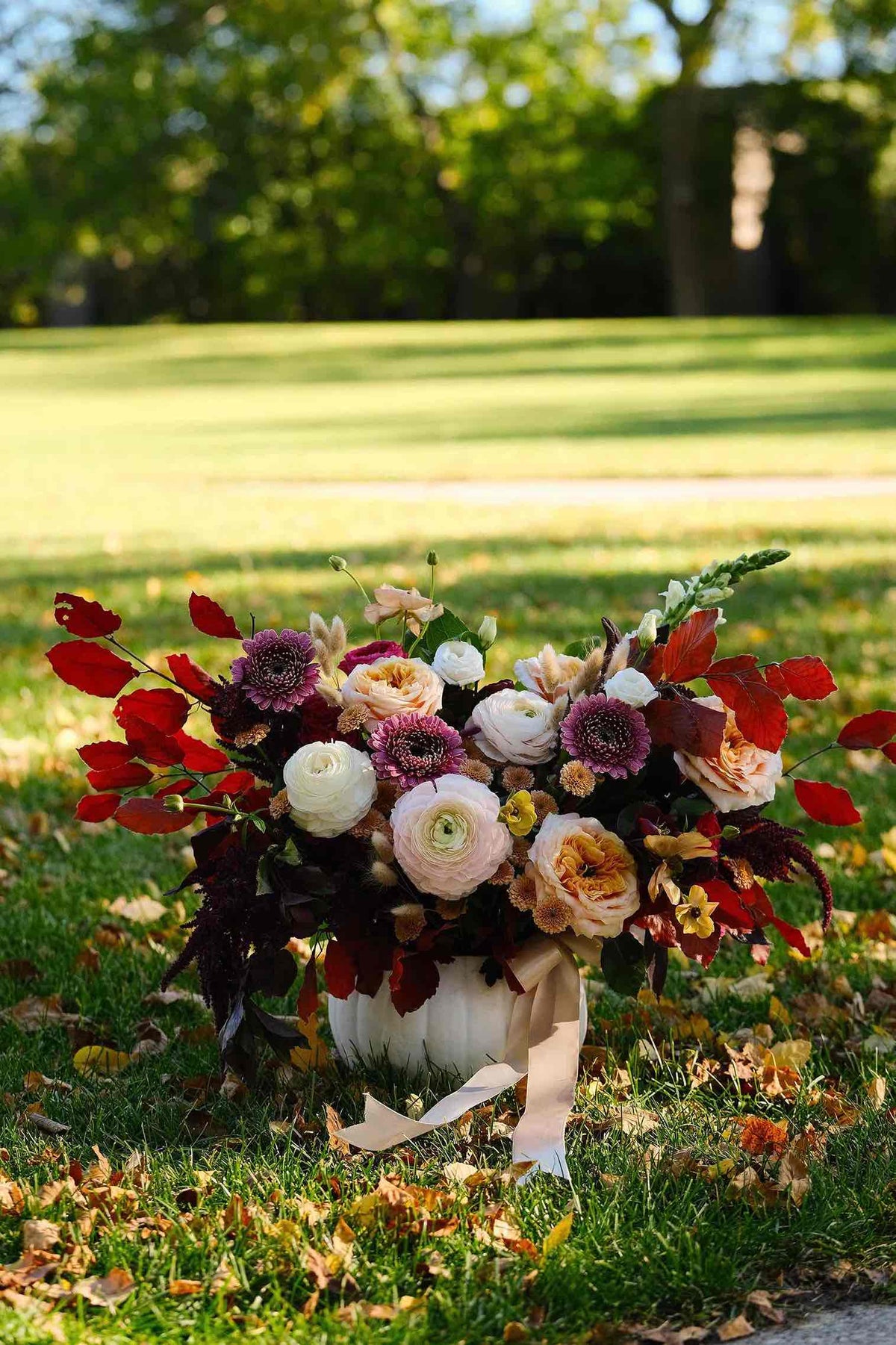 Autumn Pumpkin ‘’ Designer’s Choice arrangement ‘’