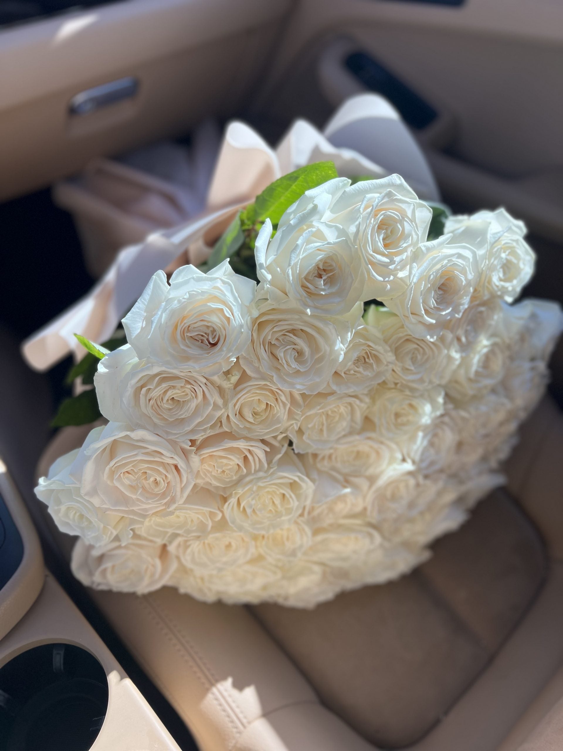 White Cream Roses #5 image 1