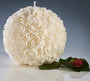Rose Ball Candle #102 image 0